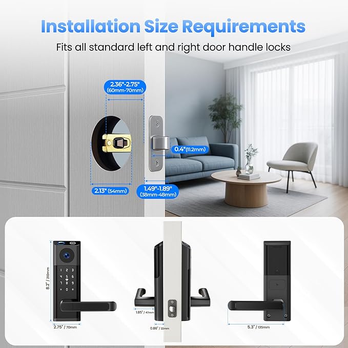 CAMCAMP WiFi Video Smart Lock - Image 2