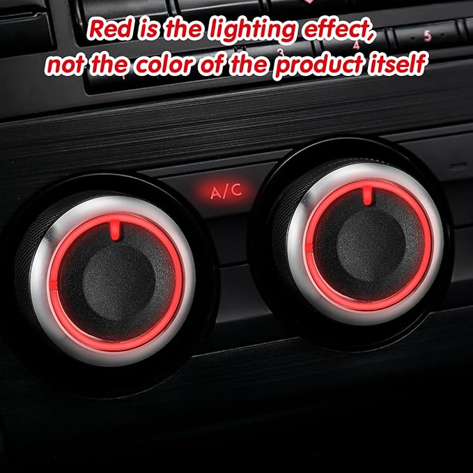 Frienda 6 Pcs Climate Ac Heater Control Knob Blower Fan Control Knob - Image 4