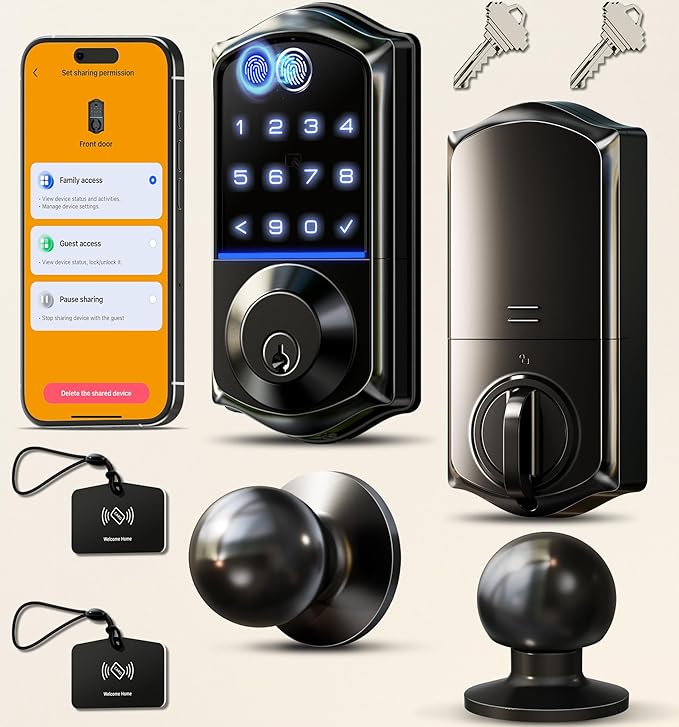 Veise VE017-K Fingerprint Smart Lock by Veise
