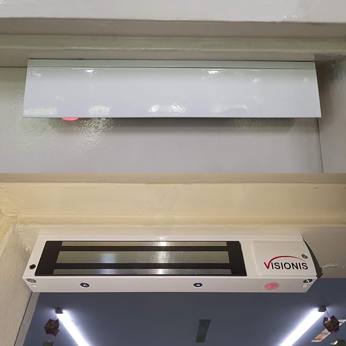 Visionis VS-VISML600LED-WH Indoor 600lbs White Electromagnetic Lock - Image 3
