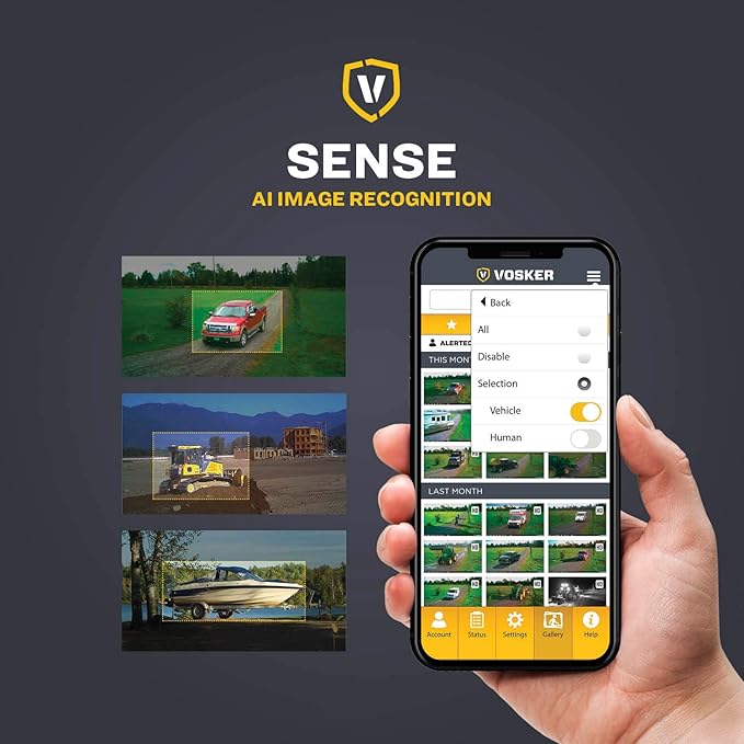 Vosker V150 Solar-Powered LTE Cellular Home Security Outdoor Camera | Motion - Image 2