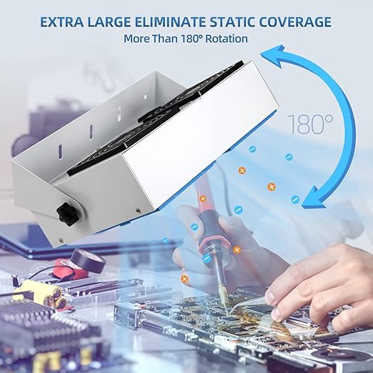 FEITA Ionizing Air Blower Anti Static Ionizer New Cleaning Type Static Fan - Image 2