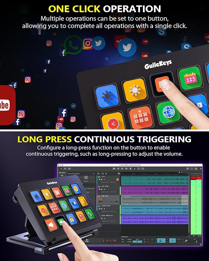 GuileKeys Stream Controller, Stream Deck - Image 4