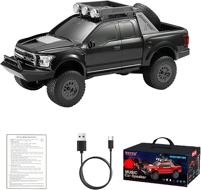 WS-589 Rugged Pickup Truck Bluetooth Replica Speaker – Portable Audio by WSTER