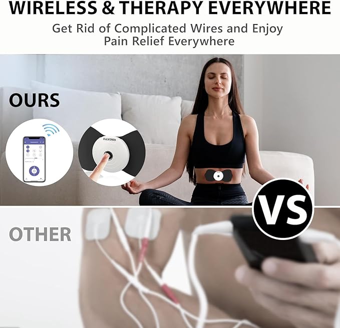 Wireless TENS & EMS Unit Back Pain Relief Massager - Image 9