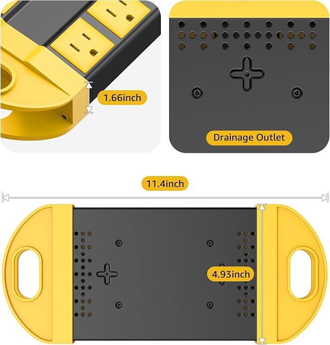 CCCEI Outdoor Power Strip Weatherproof - Image 7