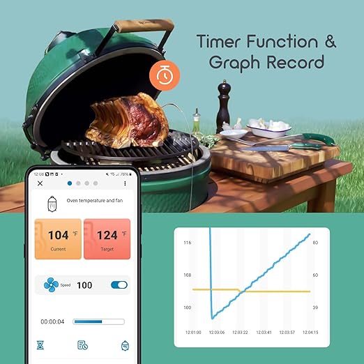 Wi-Fi & Bluetooth BBQ Smoker Temperature Controller - Image 5