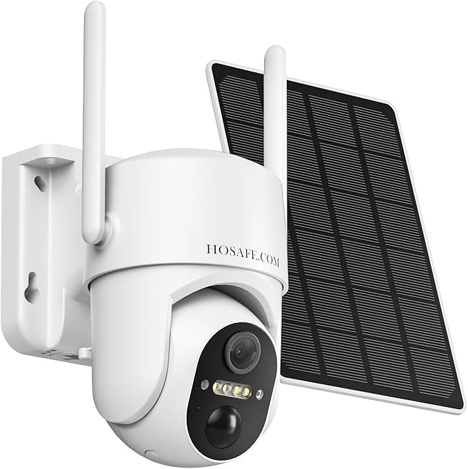 HOSAFE.COM Cameras for Home Security Outdoor, WiFi Outdoor Camera Wireless by HOSAFE