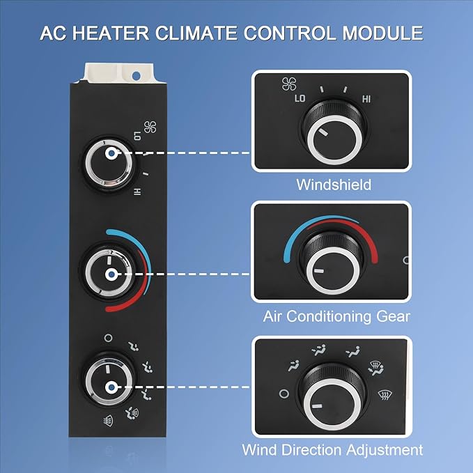 DICMIC Front A/C Heater Climate Control Module Compatible - Image 4