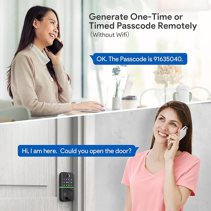 Smart Door Lock Deadbolt with Keypad: Keyless Entry Door Lock - Image 4