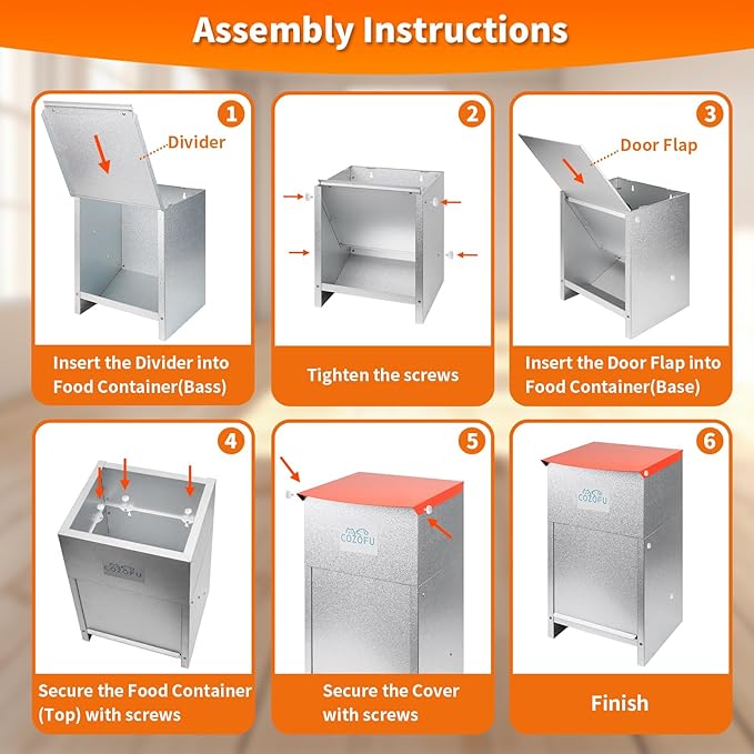 Dog Feeder - Galvanized Metal Pet Food Station - Image 3