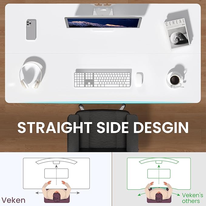 Veken 55 x 23.6 Inch Electric Standing Desk - Image 4