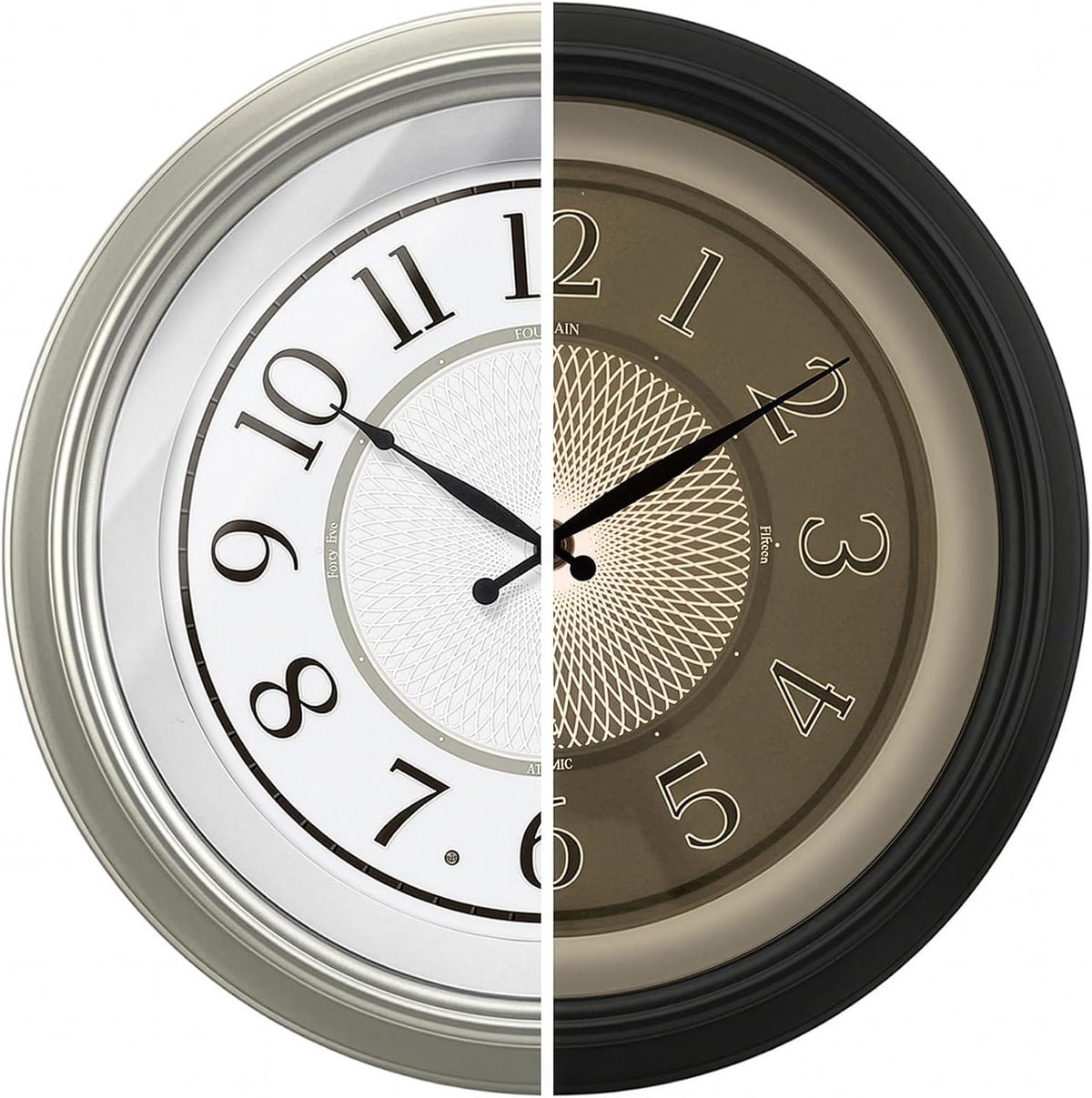FOUNTAIN DESIGNS Galaxy 18" Large Luminous Atomic Clock