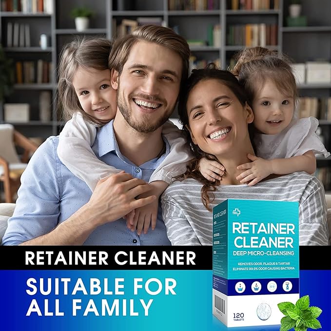 Y-Kelin Retainer and Denture Cleaner 120 Tablets - Image 10