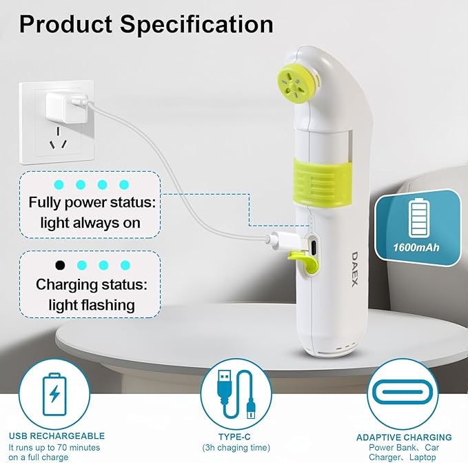 Portable Bidet for Travel，Handheld Electric Bidet Sprayer - Image 5