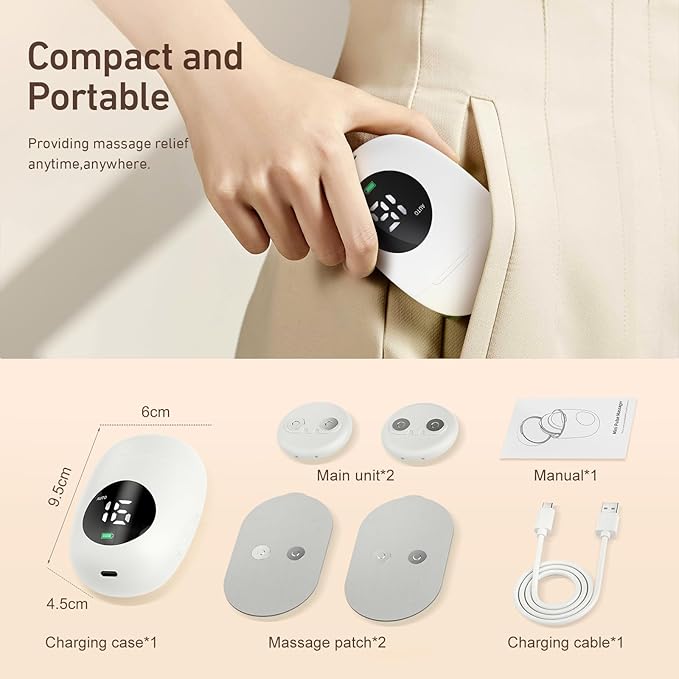 Wireless TENS Unit, Health Expert, Protable Massager, Muscle Stimulator - Image 5