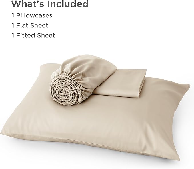 Bedsure Cooling Sheets Twin, Rayon Derived from Bamboo, Cooling Sheets - Image 6