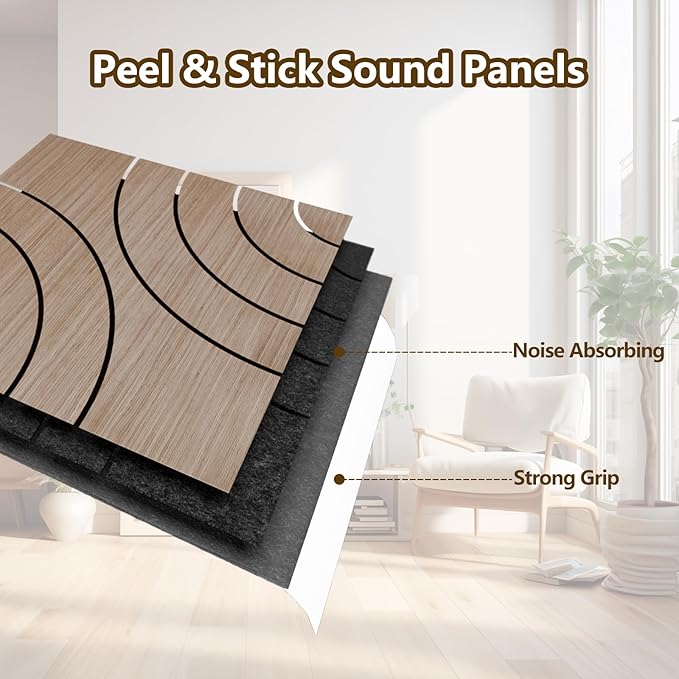 ARMURO 4 Packs Acoustic Wall Panels - Image 7