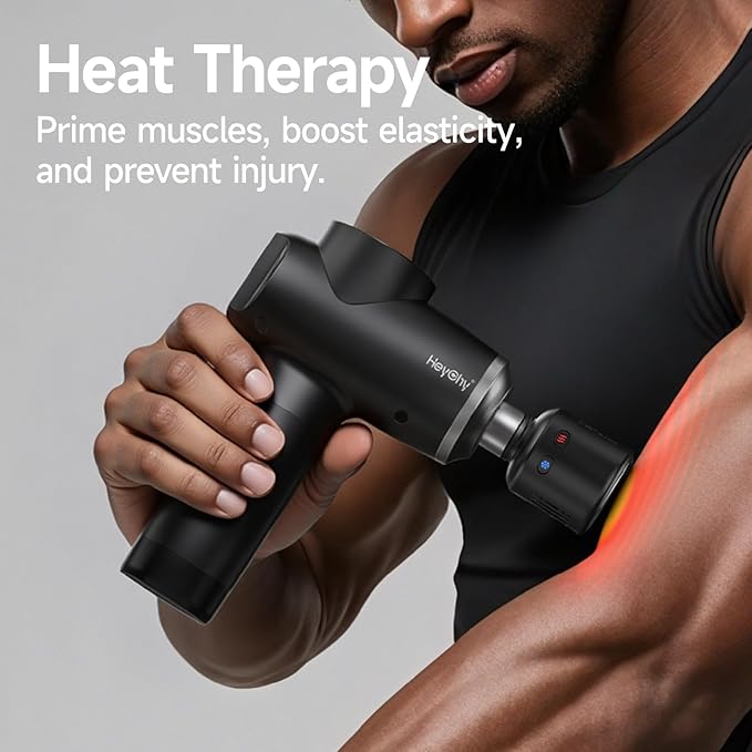 HEYCHY Percussion Massage Gun Deep Tissue - Image 3