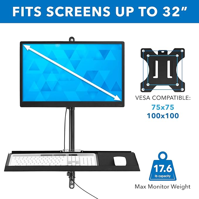 Mount-It! Wall Mount Workstation - Image 9