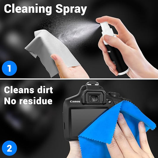 Aispour Camera Lens Cleaning Kit, 10-in-1 Camera Cleaning Kit, Camera Lens - Image 3