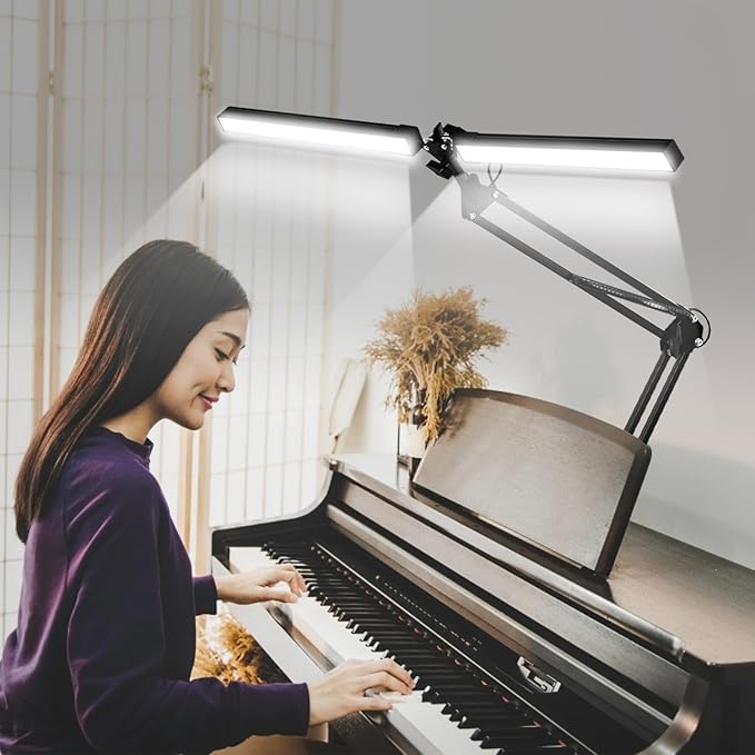 2-in-1 LED Desk Lamp, 24W Brightestwith Table Lamp - Image 9