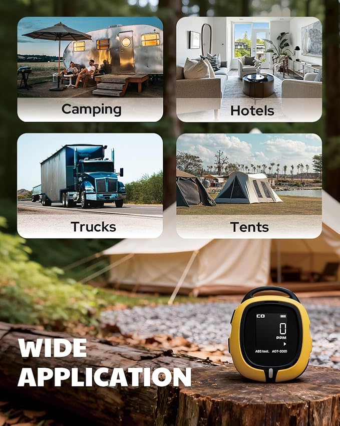 AEGTEST AGT-2000 Portable Carbon Monoxide Detector - Image 7