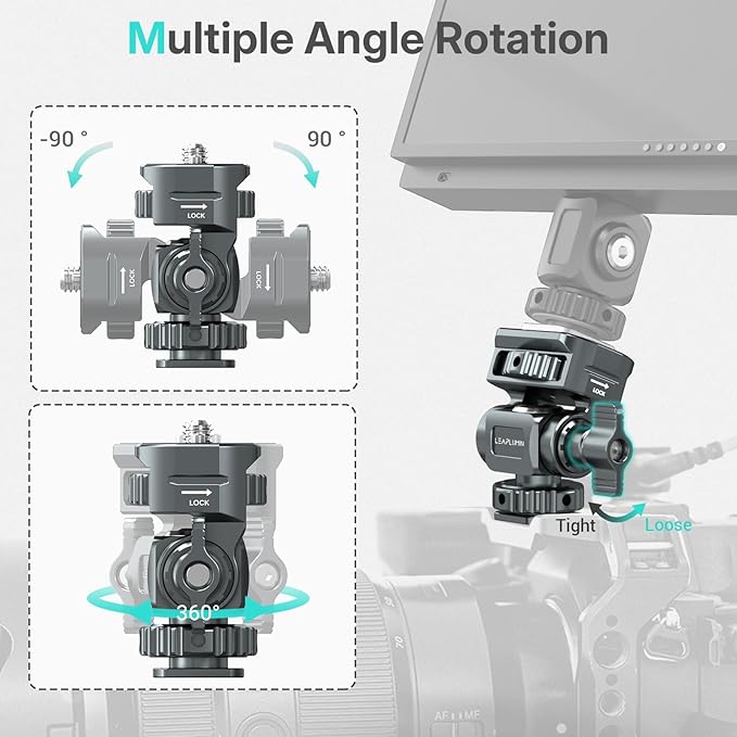 Leaplumin Field Monitor Mount Monitor Holder - Image 2