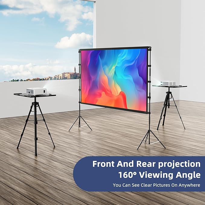 Projector Screen Outdoor, Vamvo Projector Screen - Image 4
