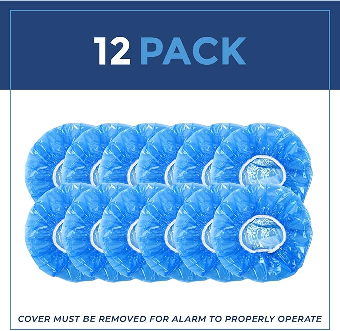 IMPRESA Pack of 12 Temporary Smoke Detector Cover Pack - Image 4