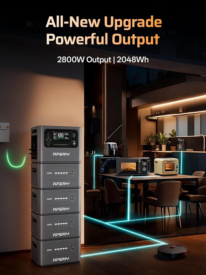 AFERIY Extra Battery 2048Wh, Compatible - Image 2