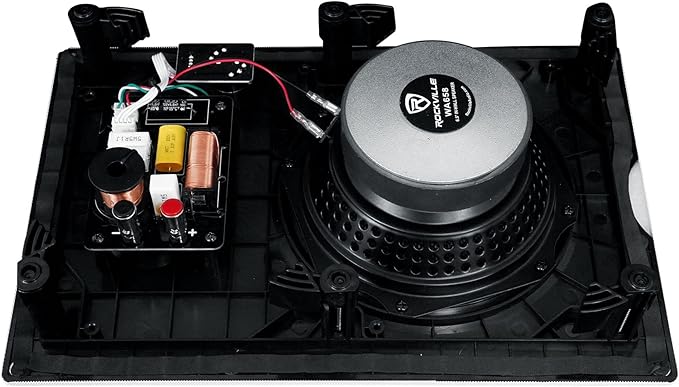 Rockville Pair WA658 240W in-Wall Speakers, 6.5" Kevlar Woofer, Silk Dome - Image 4