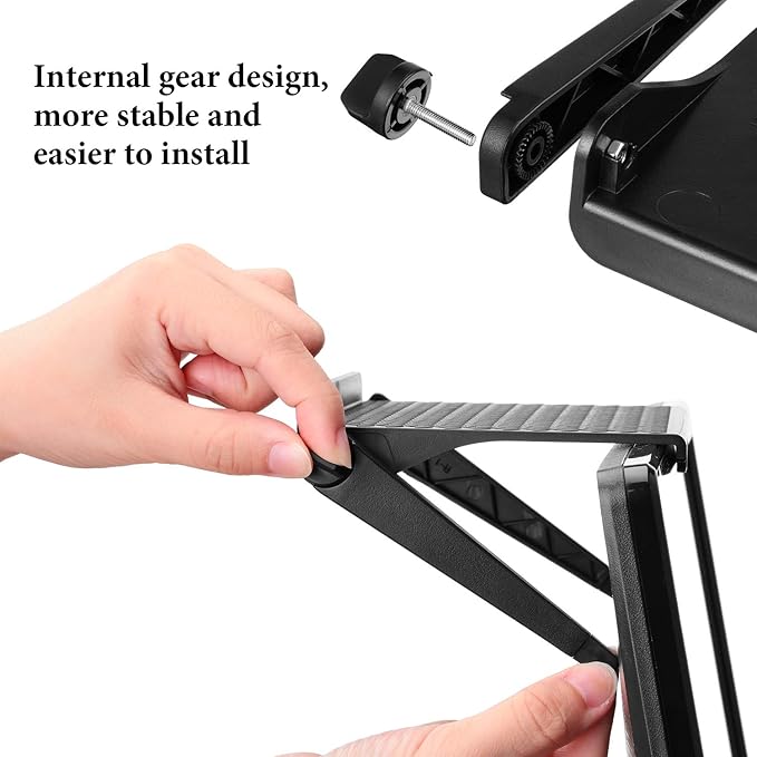 Jetec 3 Pieces Screen Top Shelf TV Top Storage Bracket 2-leg Adjustable Monitor - Image 5