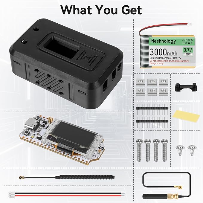 Meshnology 1 Set ESP32 LoRa V3 Module Board - Image 9