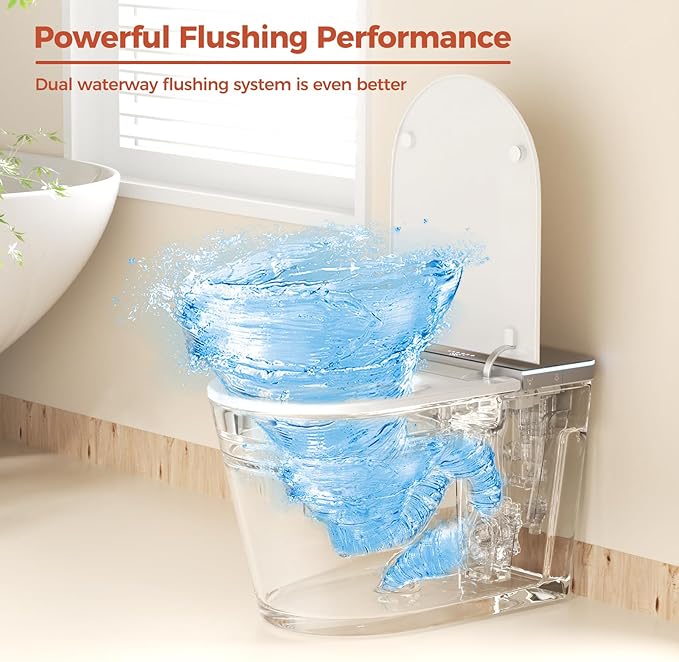 BAYTINA Smart Toilet, One Piece Toilet - Image 6