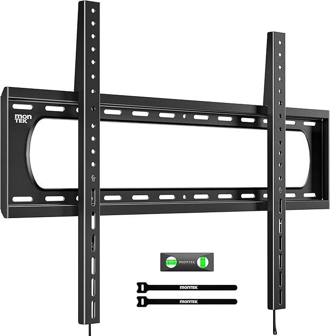 monTEK Heavy Duty Fixed TV Wall Mount Bracket by monTEK