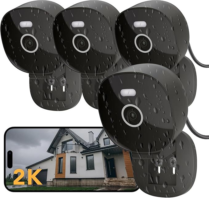 FAMVIVA 2K Security Camera, Outdoor/Indoor by FamViva