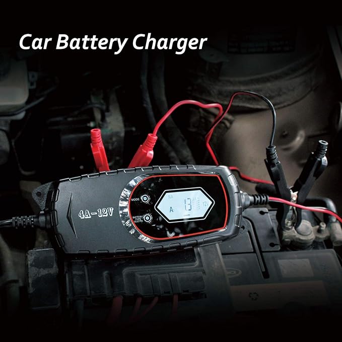 GOOSUO Car Trickle Battery Charger, Battery Maintainer Automatic, 6V 12V Fully - Image 5
