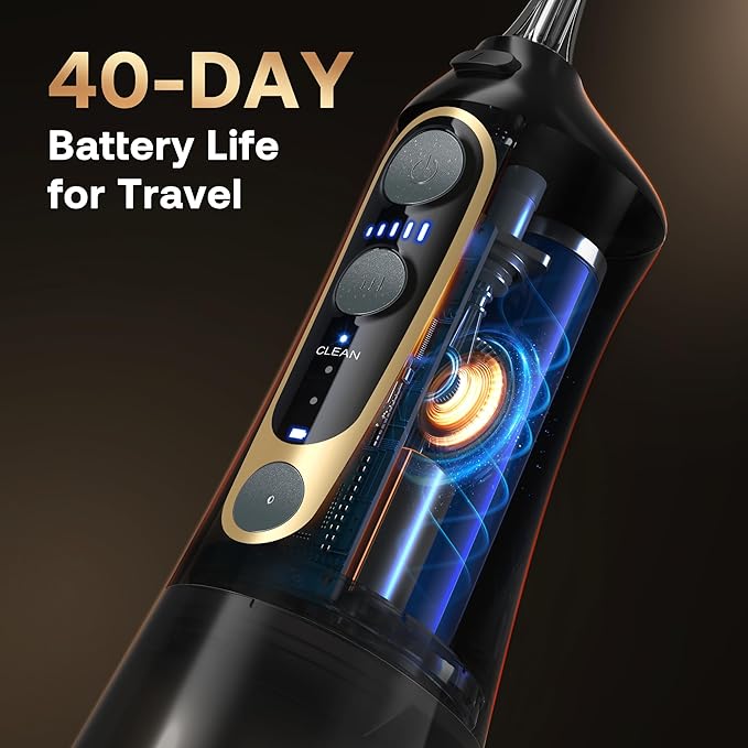 Bitvae C6 Water Dental Flosser for Teeth Pick, Cordless Flosser for Travel - Image 6