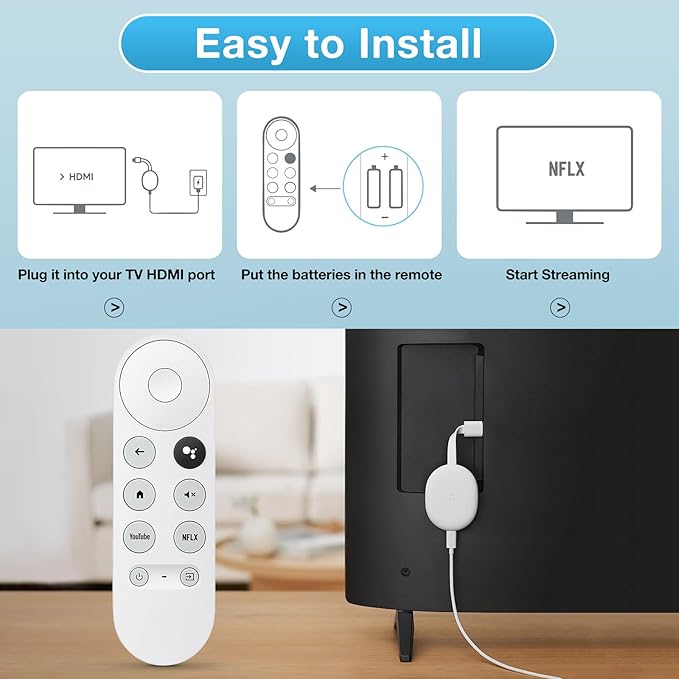 Replacement for Google-Chromecast-Remote, for Chromecast - Image 4