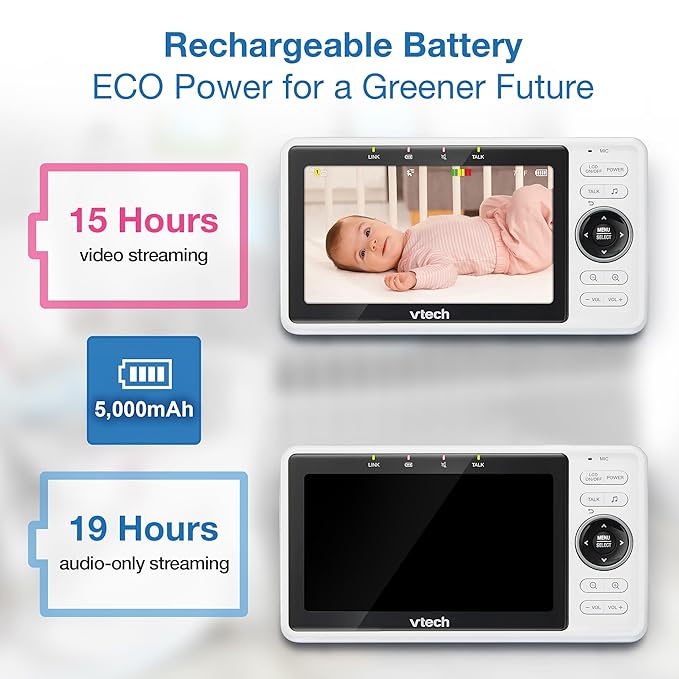 VTech 2-Cameras Smart WiFi Baby Monitor - Image 10