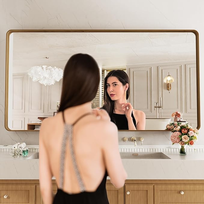 LOAAO 72X36 Inch Bathroom Mirror - Image 2