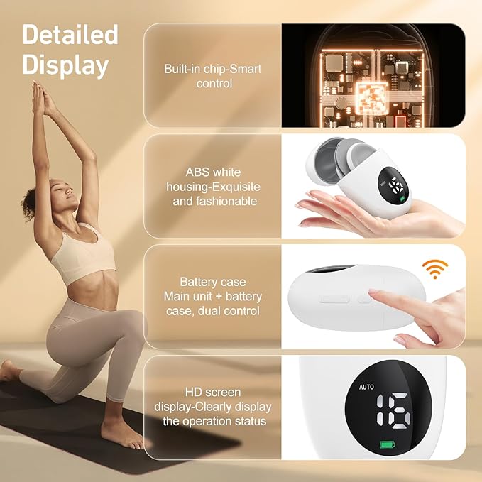 Wireless TENS Unit, Health Expert, Protable Massager, Muscle Stimulator - Image 6