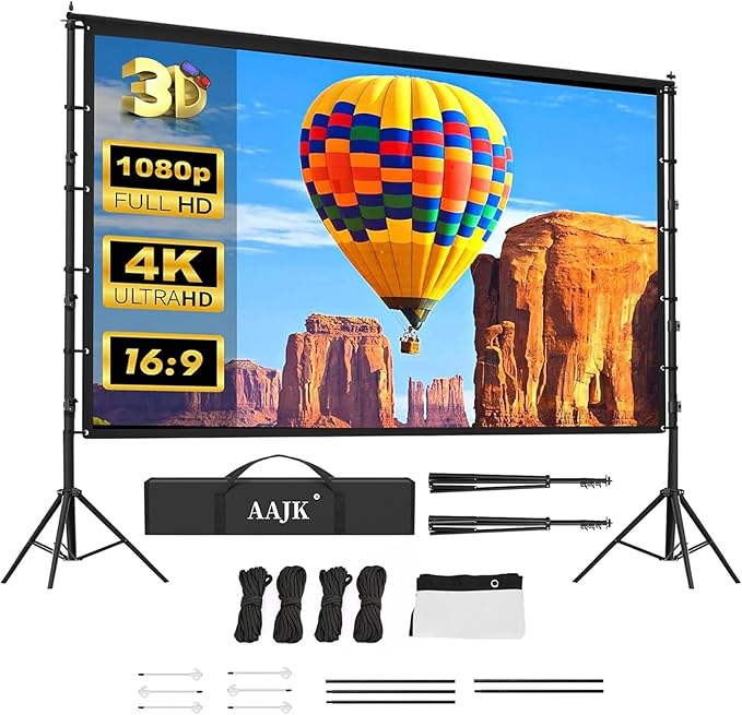 AAJK 150in Projector Screen by AAJK