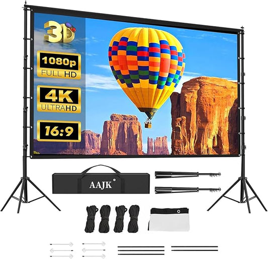 AAJK 150in Projector Screen by AAJK