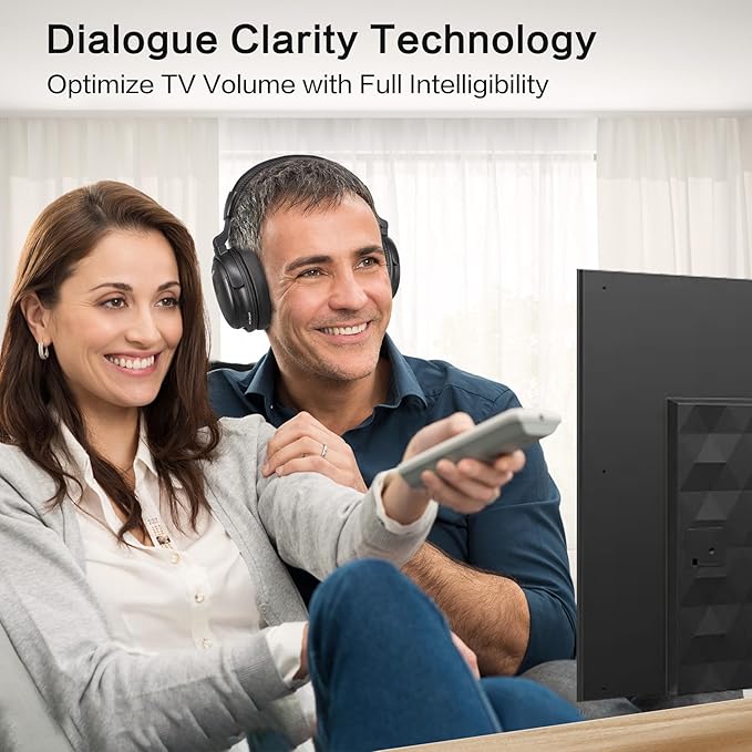 SIMOLIO Wireless Headphones for TV - Image 2