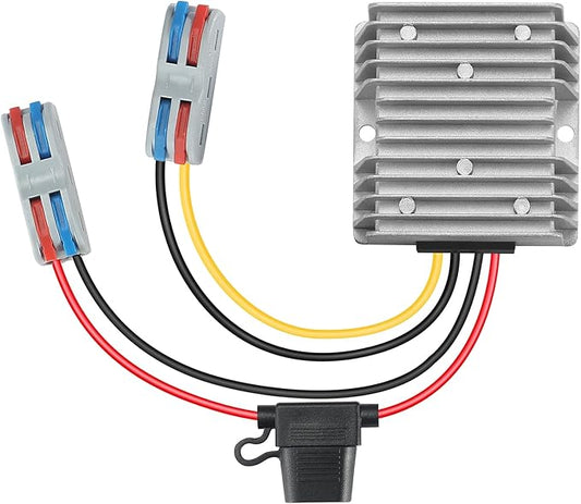 BEYIMEI DC to DC Converter 20-72V to12V 10A 120W, DC 24V 36V 48V 60V 72V Step by BEYIMEI