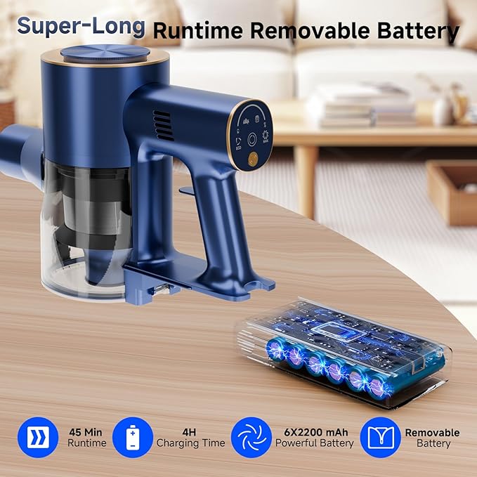 Shieal Cordless Stick Vacuum Cleaner - Image 3