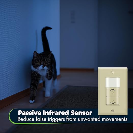TOPGREENER Motion Sensor Light Switch Dimmer, Electronic Dimmer - Image 7