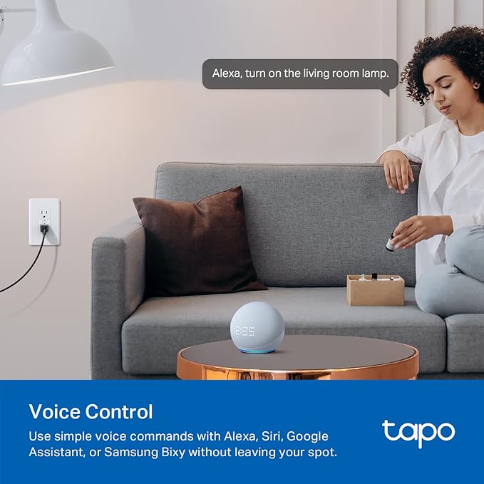 TP-Link Tapo Smart Plug P210M, Wi-Fi in-Wall Outlet, Matter Compatible - Image 7